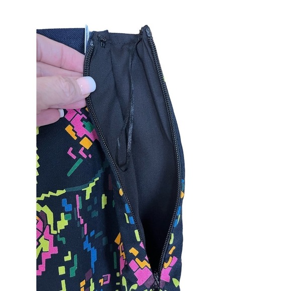 ASOS 100% Cotton Mini Skirt, Multicolored, Unique Design, Medium - Picture 3 of 7